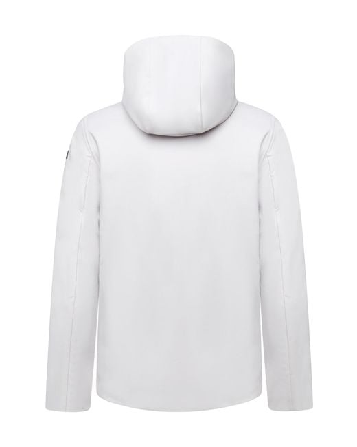 Rrd White Zip-Front Down Coat for men