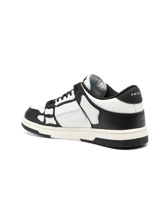 Amiri White Round Head Low-Cut Casual Shoes for men
