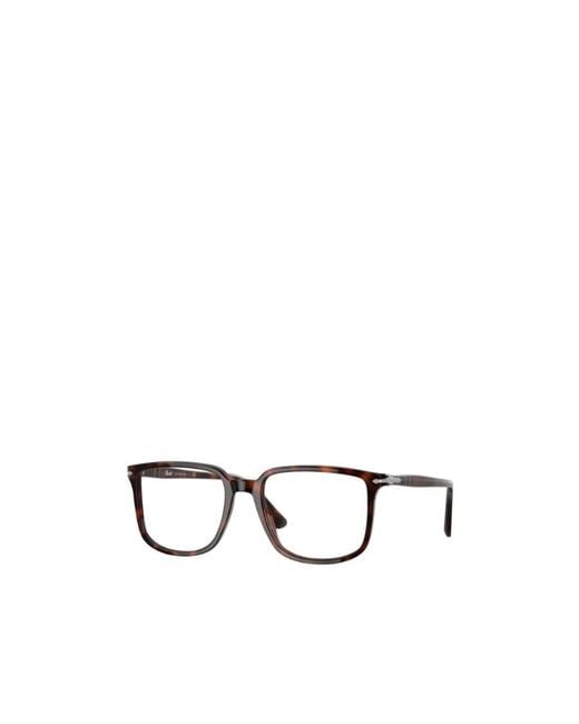 Persol White Square-Frame Glasses for men