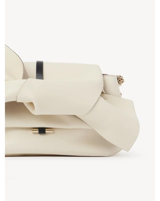 Chloé Natural Lacey Small Chain Satchel Bag
