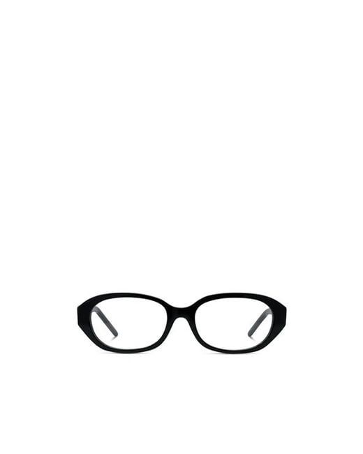 Givenchy White Eyewear Oval-Frame Glasses