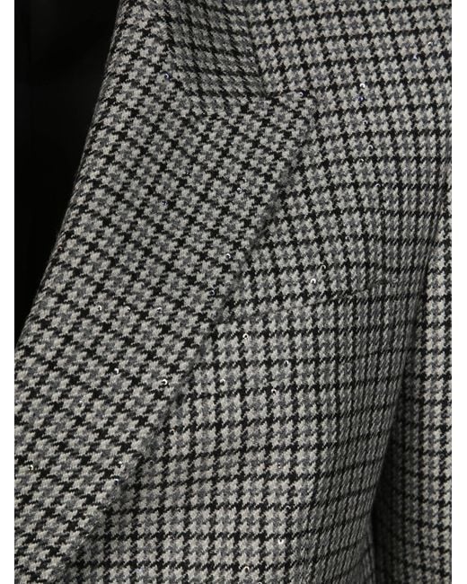 Tagliatore Gray Double Breasted Jacket