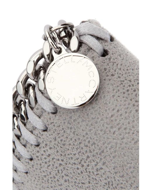 Stella McCartney Gray Falabella Continental Wallet