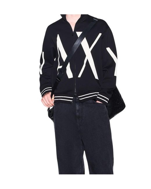 ARMANI EXCHANGE Blue Sweatshirt for men