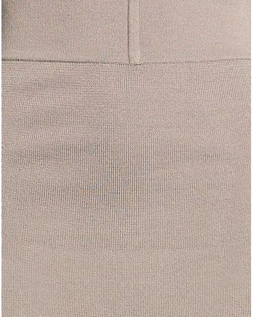 Rick Owens Gray Long Skirts
