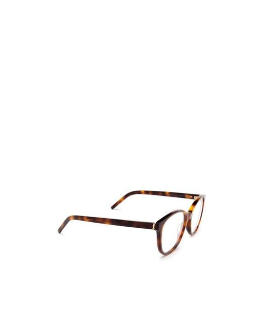 Saint Laurent Multicolor Eyewear Cat-Eye Frame Glasses