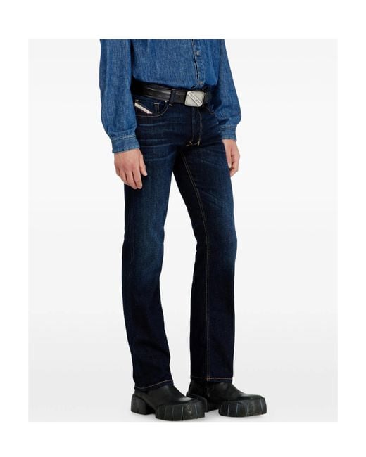 DIESEL Blue 1985 Larkee Straight-Leg Jeans for men