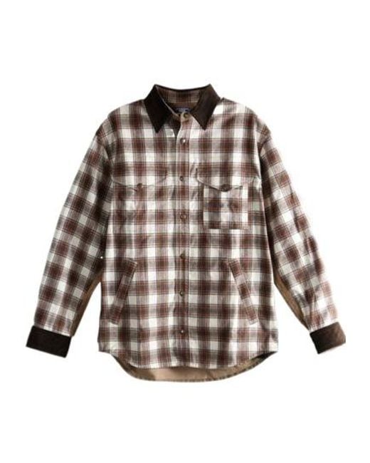 Junya Watanabe Multicolor Flannel Check Filson Shirt for men