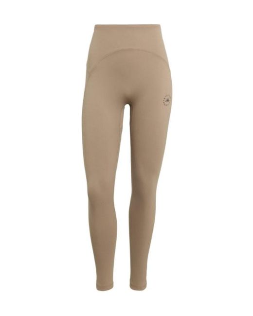 Adidas By Stella McCartney Natural Studio Ruched Leggings