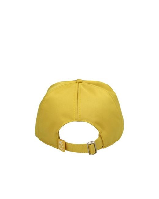 Etro Yellow Logo Embroidered Baseball Cap