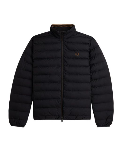 Fred Perry Blue Insulated Jacket for men