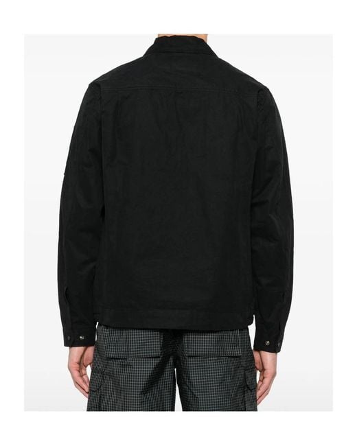 C P Company Black Zipper Jacket for men