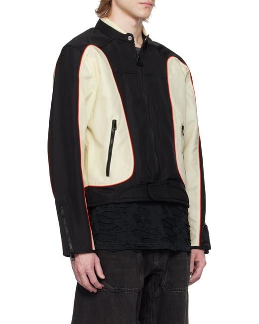 DIESEL Black Light Jackets for men