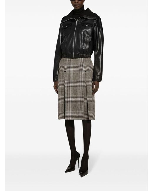 Dolce & Gabbana Gray Dolce &Amp Gabbana Longuette Skirt