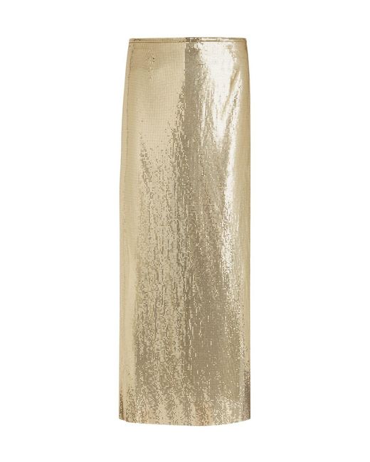 Rabanne Natural Maxi Skirt