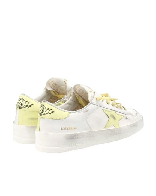 Golden Goose Deluxe Brand White Superstar Low-Top Sneakers for men