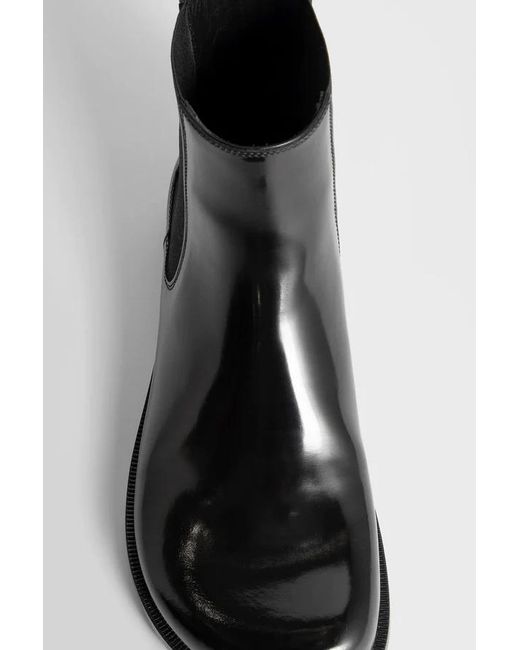 Loewe Black Campo Slip-On Chelsea Boots for men