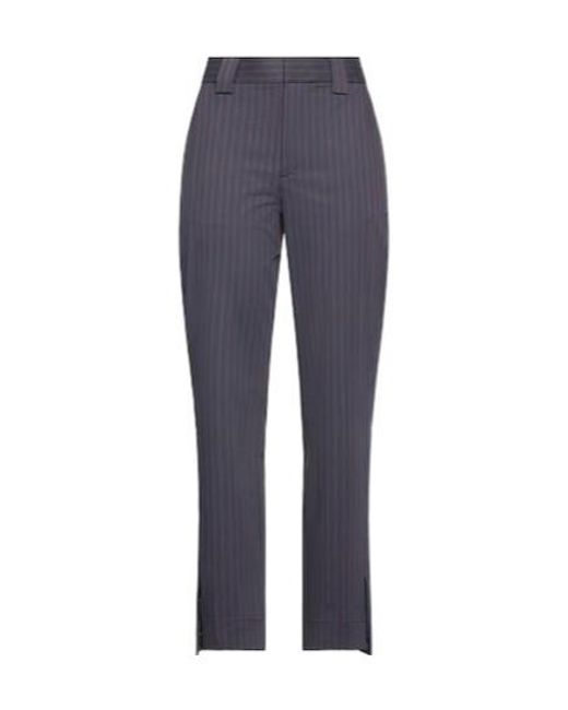 Ganni Blue Formal Trousers