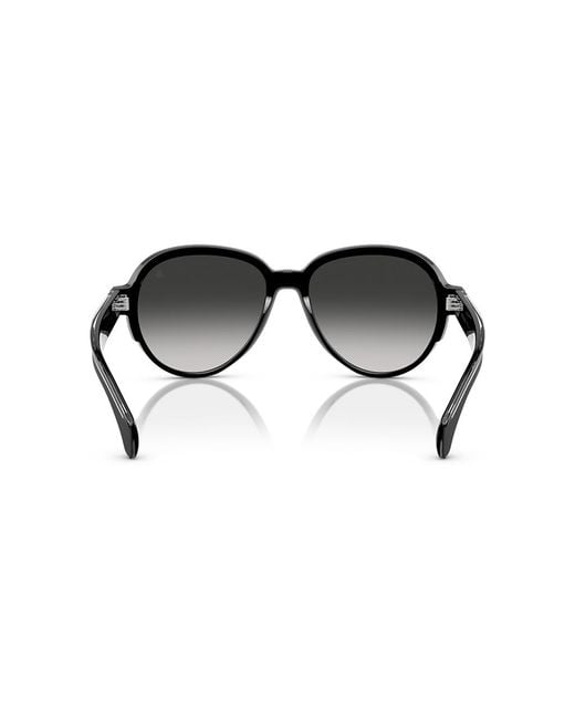 Moncler Black Eyewear Pilot Sunglasses for men