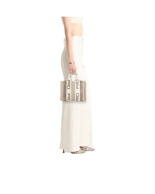 Chloé Natural Shopper Bag
