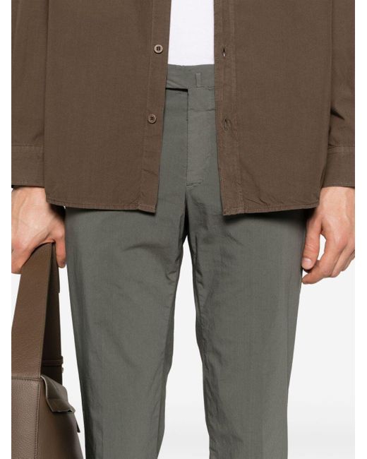 PT01 Gray Belt Loop Casual Pants for men