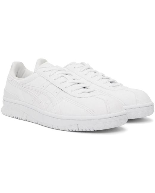 Comme des Garçons White Round Head Low-Cut Skate Shoes for men