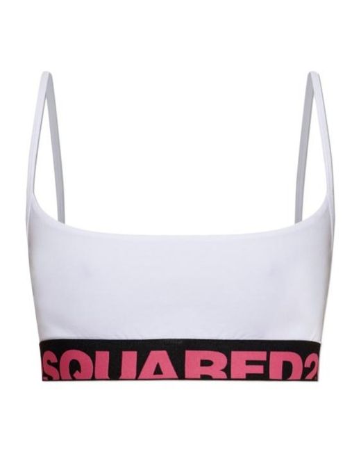 DSquared² White Sleeveless Top