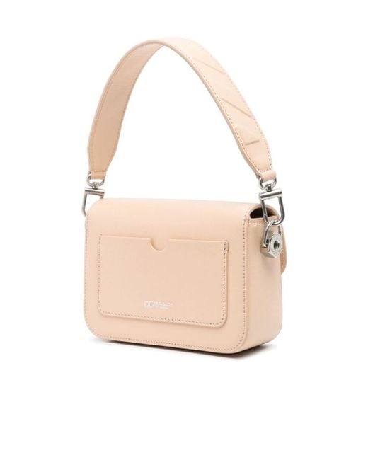 Off-White c/o Virgil Abloh Pink Small Binder Shoulder Bag