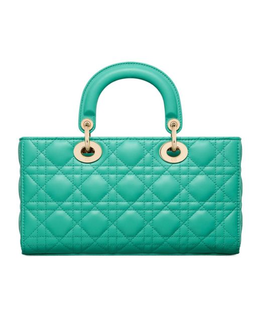 Dior Green Medium Iviera Lady D-Joy Bag