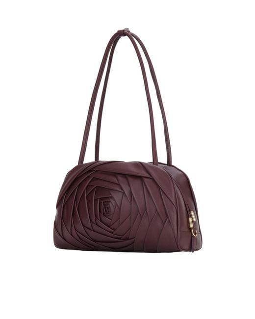 Roger Vivier Purple Double-Handled Handbag