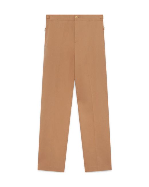 Casablanca Natural Straight-Leg Chinos for men