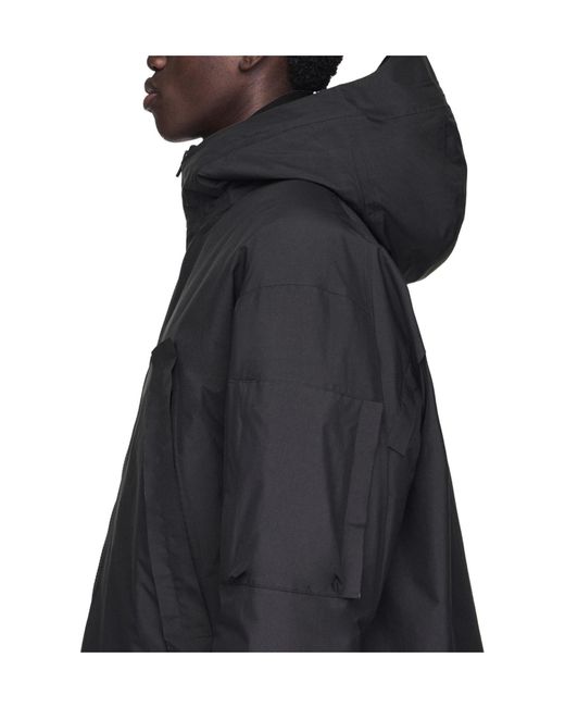 Y-3 Blue Solid Color Casual Jacket for men
