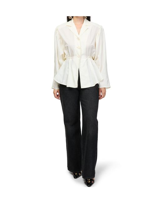 Chloé White Long-Sleeved Shirt