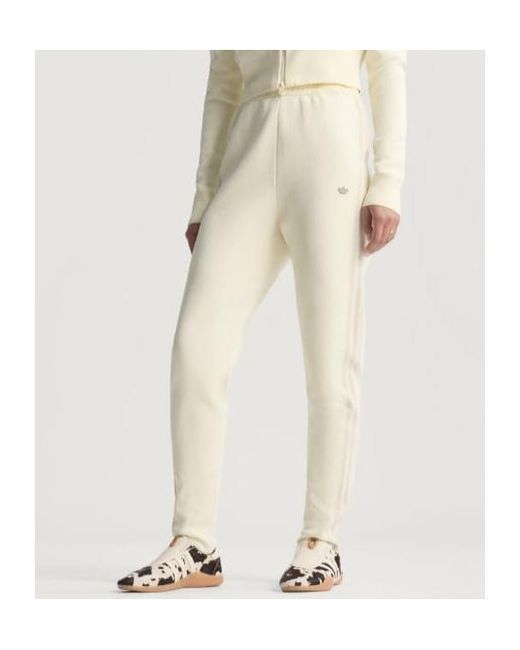 Adidas Originals White Adidas Stirrups Track Pants