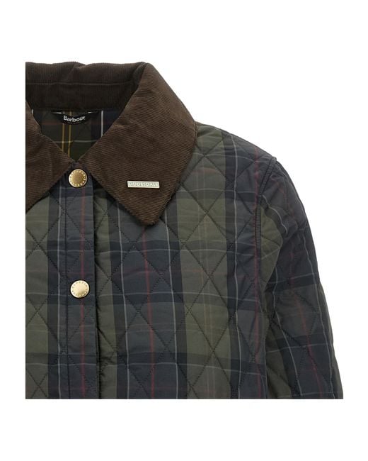 Barbour Black Checked Casual Jacket