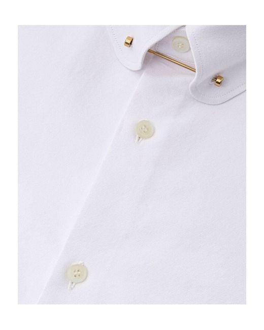 Loro Piana White Elia Shirt for men
