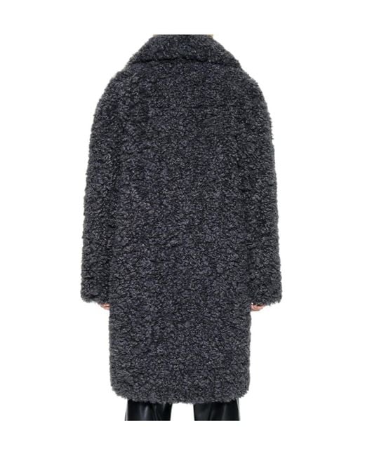 Stand Studio Black Single-Breasted Coats