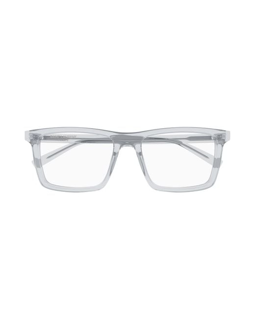 Saint Laurent White Sl 906 Glasses for men