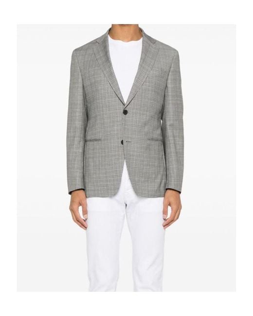 Boss Gray Huge Blazer for men