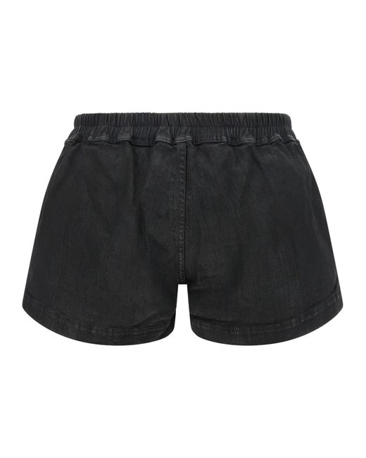 Rick Owens Black 'Fog Boxers' Shorts
