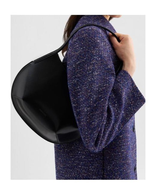 Jil Sander Black Kante Shoulder