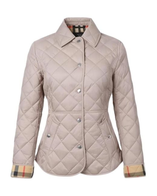 Burberry Multicolor Quilted Cotton Jacket