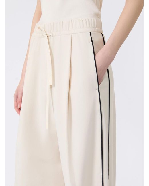 Weekend by Maxmara White Wide Leg Casual Pants