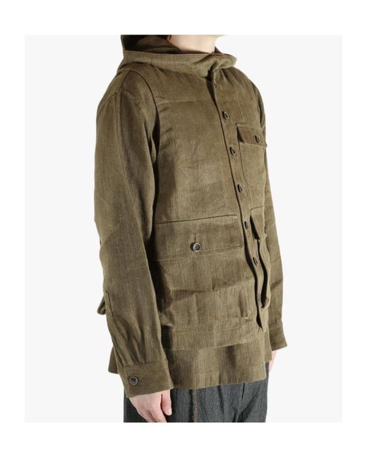 Uma Wang Green Jolt Jacket for men