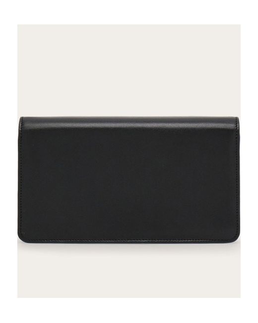 Ferragamo Black Ferragamo Double Gancini Mini Shoulder Bag