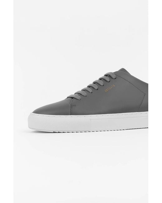 Axel Arigato Gray Clean 90 Low-Top Sneakers for men