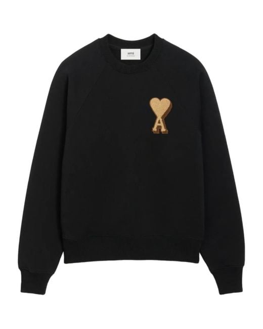 AMI Black Sweatshirts for men