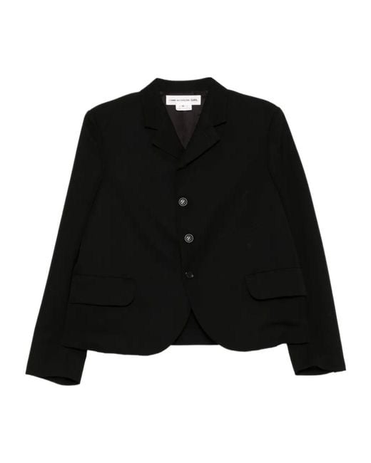 Comme des Garçons Black Wool Blazer