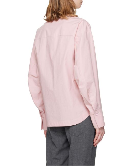The Attico Pink Long Sleeve Shirt