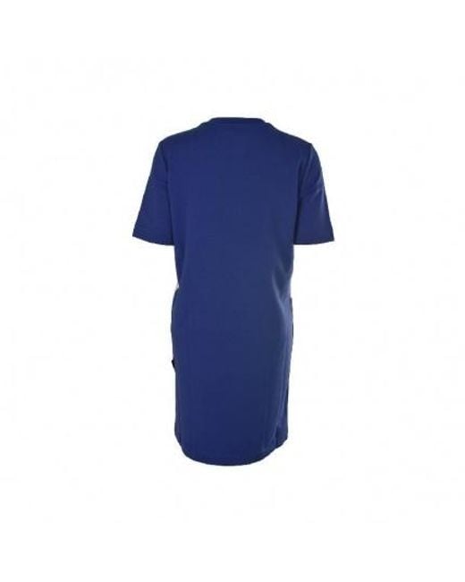 Moschino Blue A Printed Dress